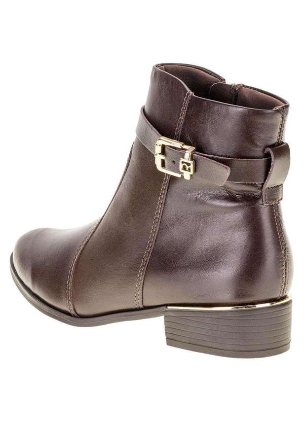 Ramarim - Bota Feminina Cano Baixo Ramarim 2453104 - Café 3