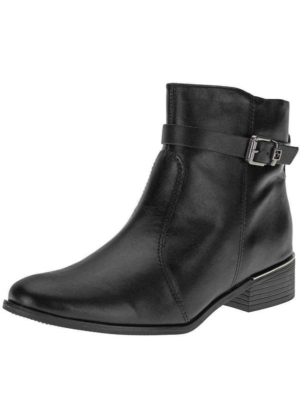 Ramarim - Bota Feminina Cano Baixo Ramarim 2453104 - Preto