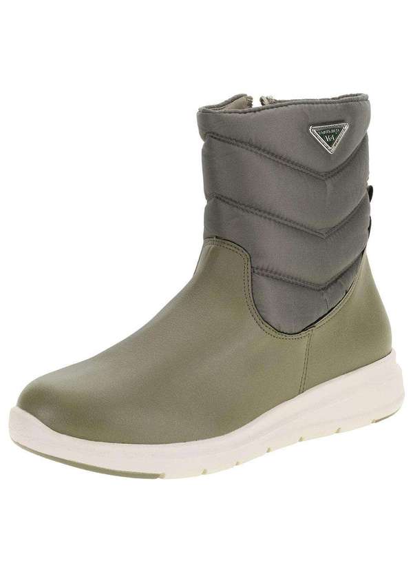 Via Marte - Bota Feminina Cano Baixo Via Marte - 22710101 - Verde