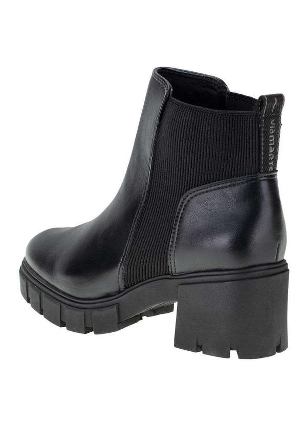 Via Marte - Bota Feminina Cano Baixo Via Marte - 228102 - Preto 3