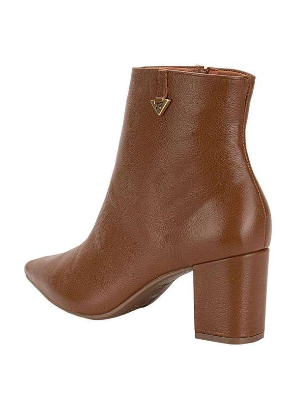 Via Marte - Bota Feminina Cano Baixo Via Marte 236003 - Caramelo 3