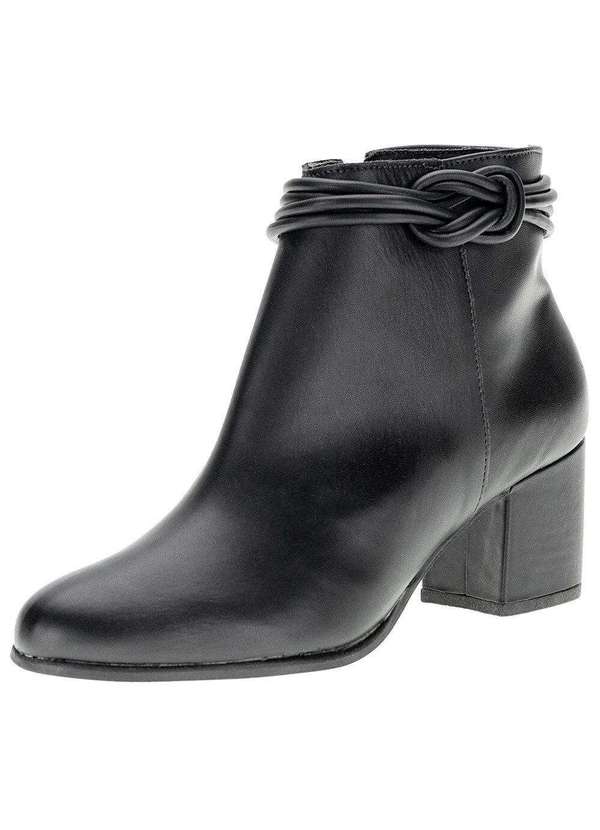 Villa Rosa - Bota Feminina Cano Baixo Villa Rosa - 25073 - Preto