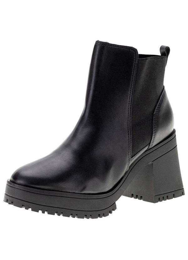 Vizzano - Bota Feminina Cano Baixo Vizzano - 3091100 - Preto