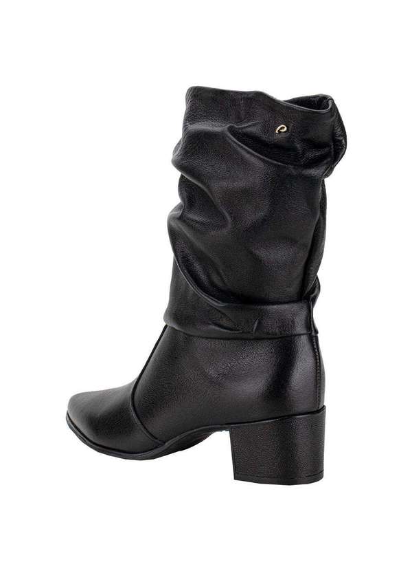 Pegada - Bota Feminina Cano Médio Pegada 280901 - Preto 3