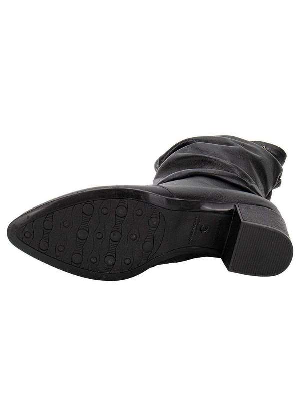 Pegada - Bota Feminina Cano Médio Pegada 280901 - Preto 4