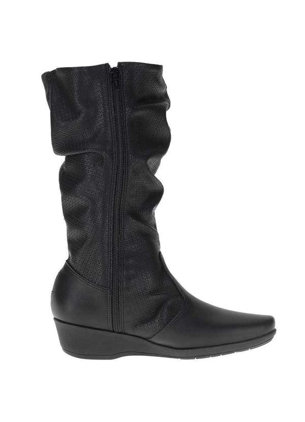 Piccadilly - Bota Feminina Cano Médio Piccadilly - 143196 - Preto 4