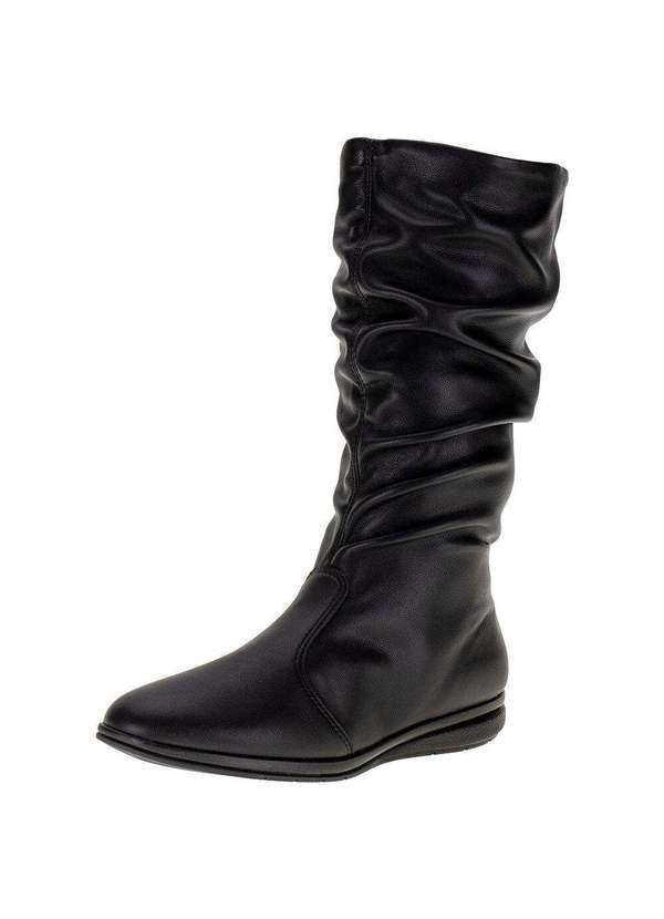 Piccadilly - Bota Feminina Cano Médio Piccadilly - 261025 - Preto