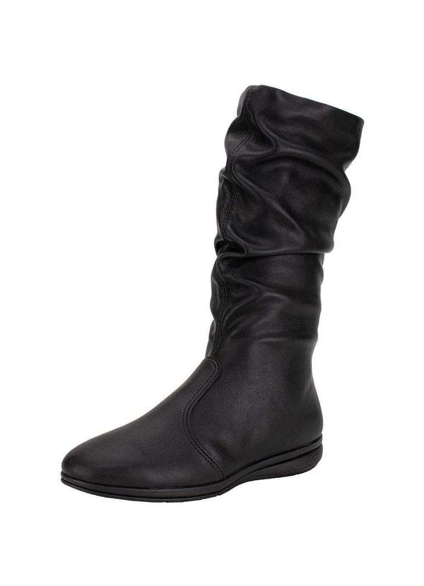 Piccadilly - Bota Feminina Cano Médio Piccadilly 261026 Preto