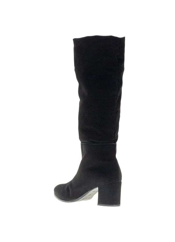 Villa Rosa - Bota Feminina Cano Médio Villa Rosa - 25088 - Preto/Nobuck 3