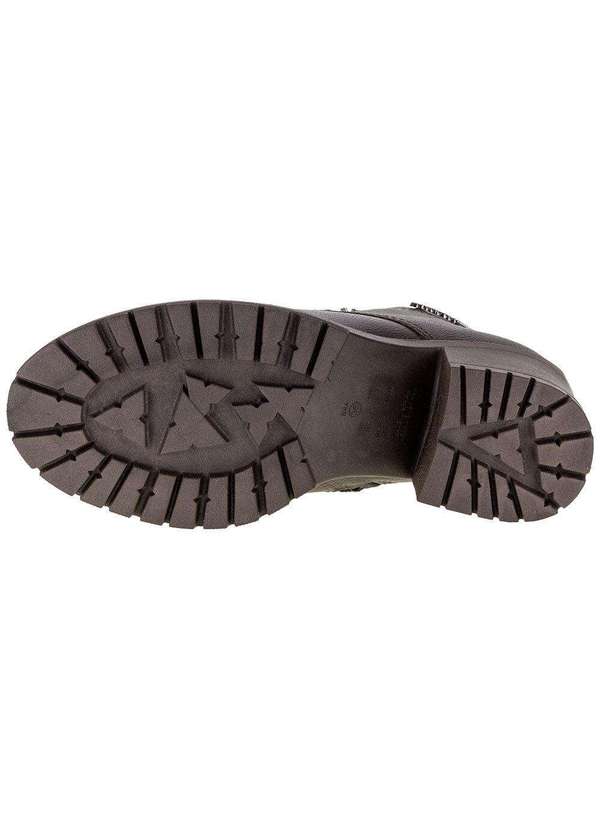 Comfortflex - Bota Feminina Coturno Comfortflex - 2377302 - Café 01 4