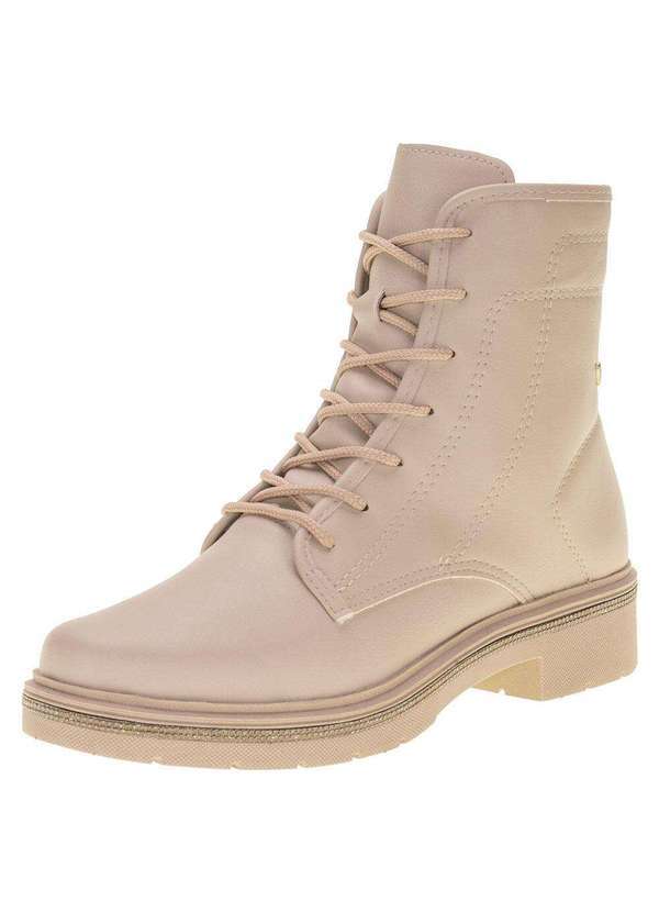 Mississipi - Bota Feminina Coturno Mississipi Ma071 - Marfim