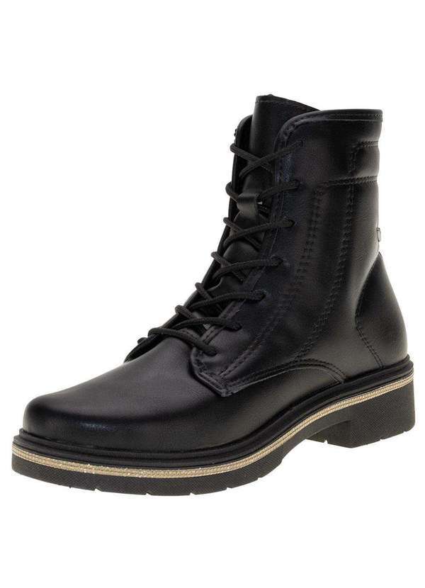 Mississipi - Bota Feminina Coturno Mississipi Ma071 - Preto