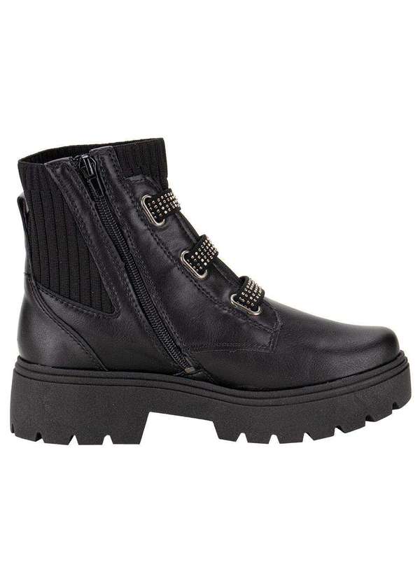 Mississipi - Bota Feminina Coturno Mississipi Mi611 - Preto 5
