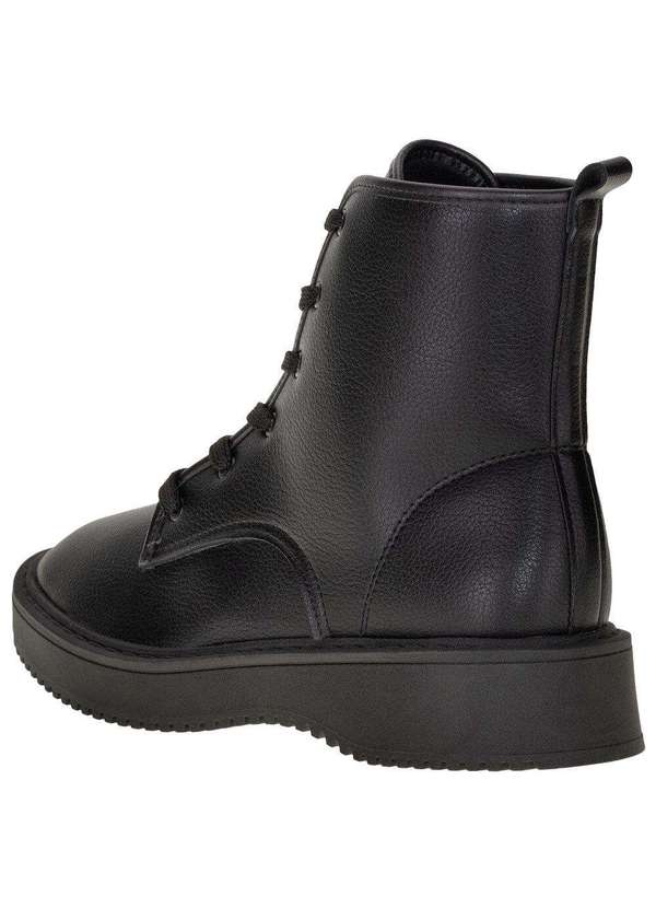 Moleca - Bota Feminina Coturno Moleca - 5339100 - Preto 3