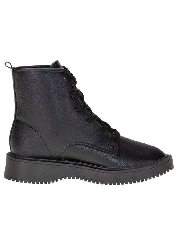 Moleca - Bota Feminina Coturno Moleca - 5339100 - Preto 5