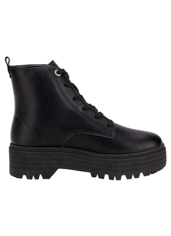 Moleca - Bota Feminina Coturno Moleca 5351101 - Preto 5