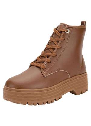 Bota Feminina Coturno Moleca 5351101 - MOLECA