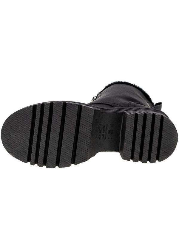 Mooncity - Bota Feminina Coturno Mooncity - 72263 - Preto 4