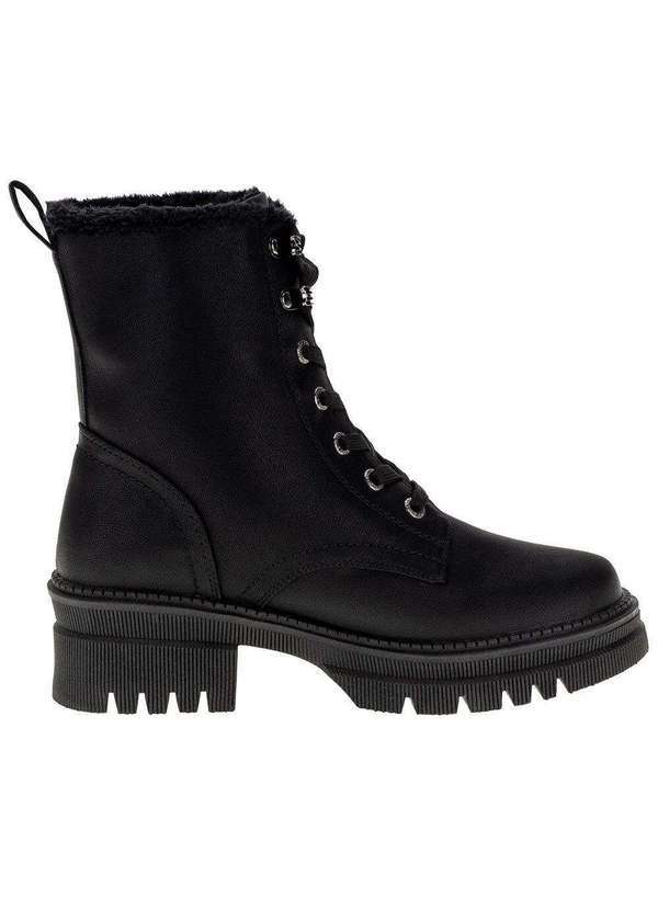 Mooncity - Bota Feminina Coturno Mooncity - 72263 - Preto 5