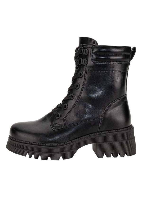 Mooncity - Bota Feminina Coturno Mooncity 72264 - Preto 2