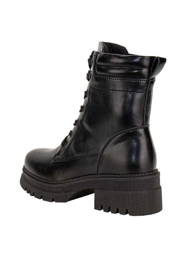 Mooncity - Bota Feminina Coturno Mooncity 72264 - Preto 3
