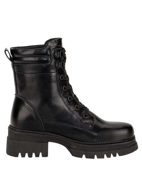 Mooncity - Bota Feminina Coturno Mooncity 72264 - Preto 5