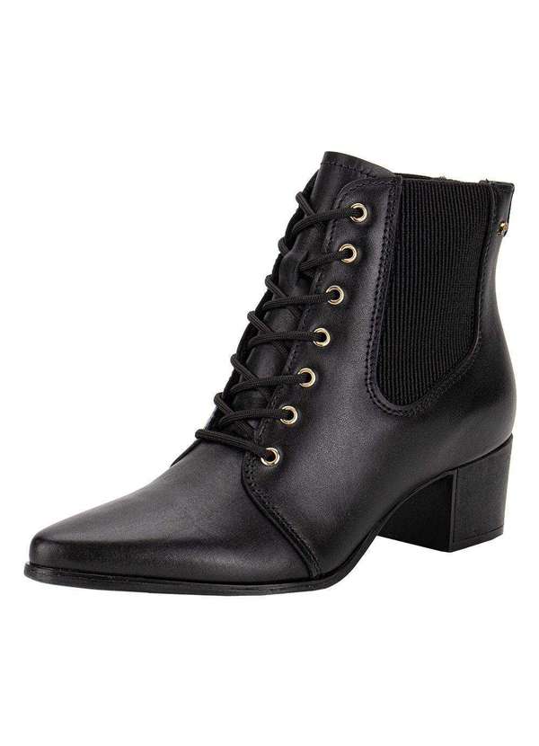 Pegada - Bota Feminina Coturno Pegada 280903 - Preto