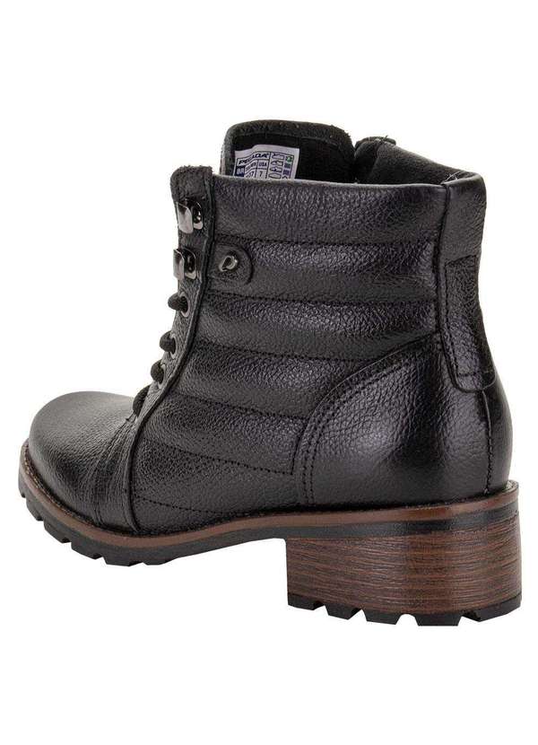 Pegada - Bota Feminina Coturno Pegada 281413 - Preto 3