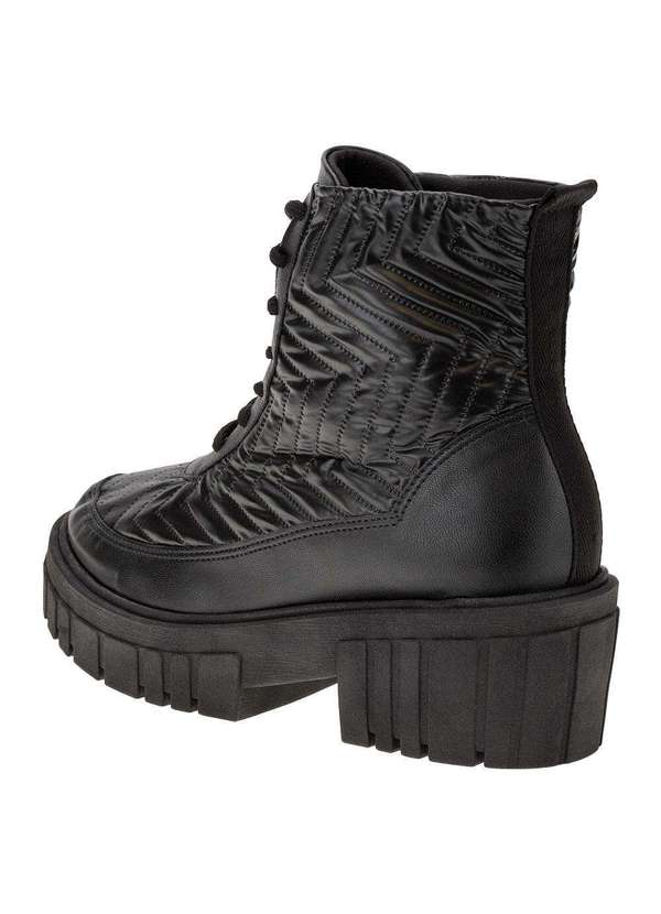 Piccadilly - Bota Feminina Coturno Piccadilly - 329005 - Preto 3