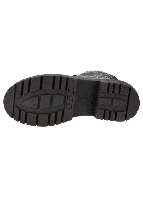 Piccadilly - Bota Feminina Coturno Piccadilly - 329005 - Preto 4
