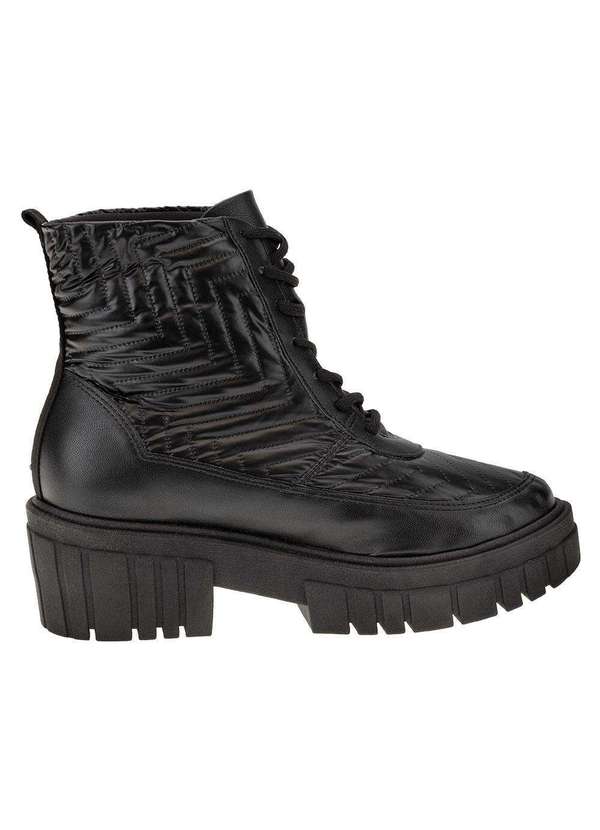 Piccadilly - Bota Feminina Coturno Piccadilly - 329005 - Preto 5
