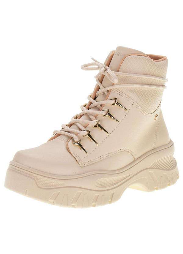 Ramarim - Bota Feminina Coturno Ramarim 2386131 - Bege