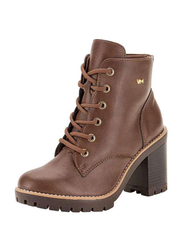 Via Marte - Bota Feminina Coturno Via Marte 006001 - Café