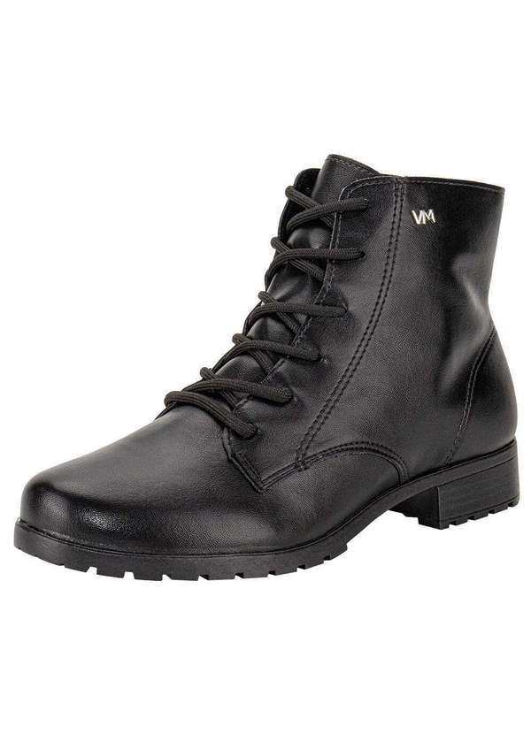Via Marte - Bota Feminina Coturno Via Marte 031001 - Preto