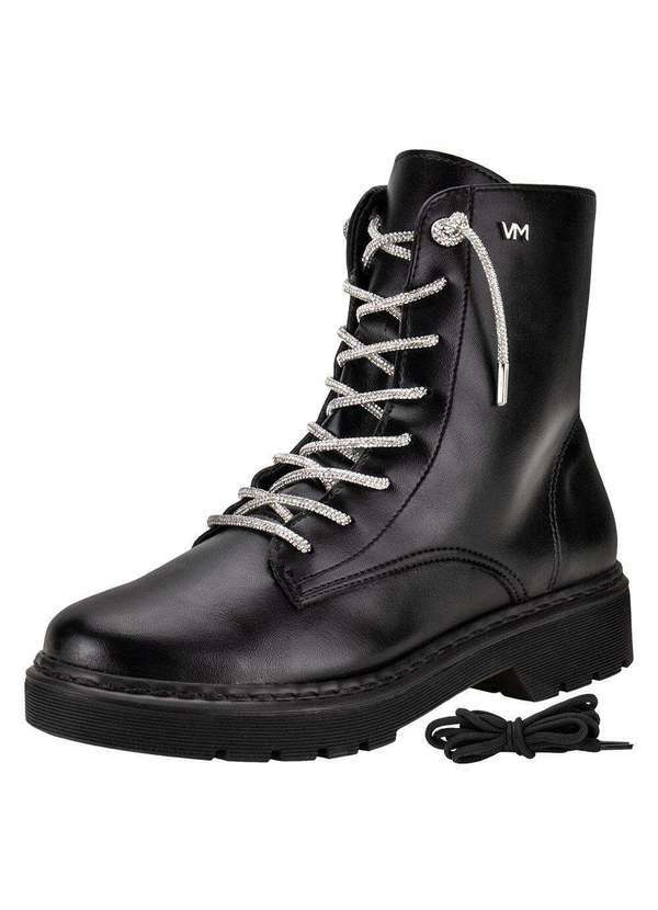 Via Marte - Bota Feminina Coturno Via Marte 089005 - Preto