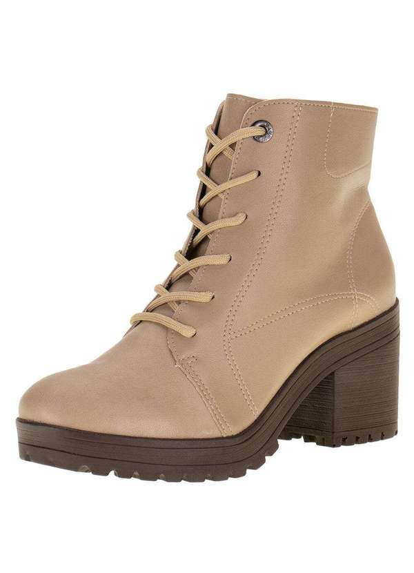 Via Marte - Bota Feminina Coturno Via Marte - 23406 - Taupe 1