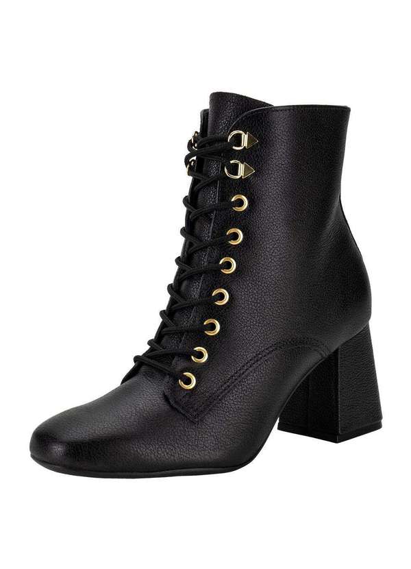 Via Marte - Bota Feminina Coturno Via Marte 236106 - Preto