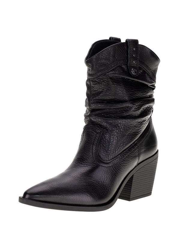 Bottero - Bota Feminina Country Cano Baixo Bottero - 349701 - Preto