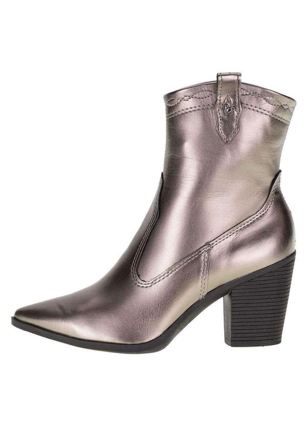 Mississipi - Bota Feminina Country Cano Baixo Mississipi - Q8824 - Cinza 2