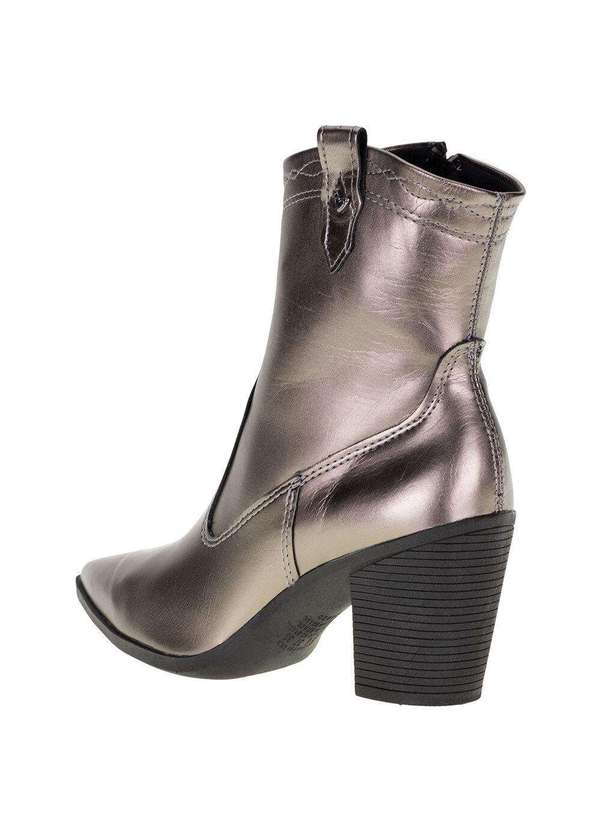 Mississipi - Bota Feminina Country Cano Baixo Mississipi - Q8824 - Cinza 3