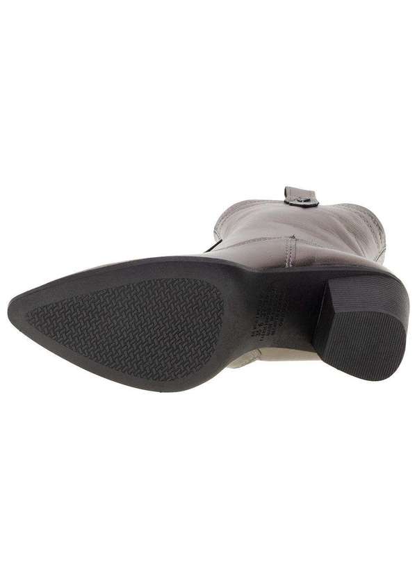 Mississipi - Bota Feminina Country Cano Baixo Mississipi - Q8824 - Cinza 4