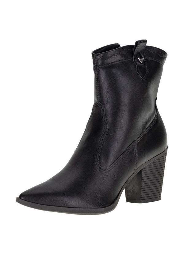 Mississipi - Bota Feminina Country Cano Baixo Mississipi - Q8824 - Preto