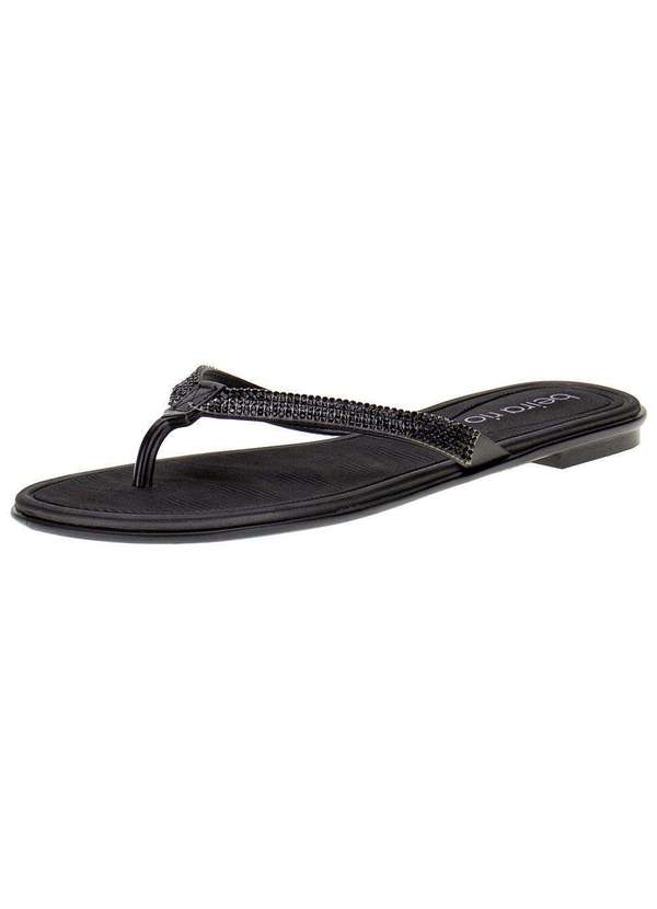 Beira Rio - Chinelo Feminino Beira Rio - 8434204 - Preto 2