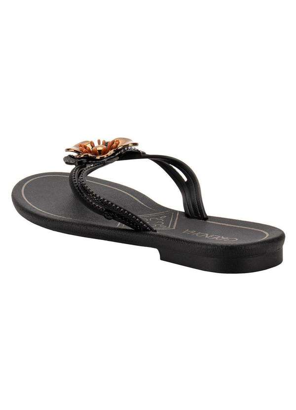 Grendha - Chinelo Feminino Celebrar Momentos Grendha 19136 - Preto 4