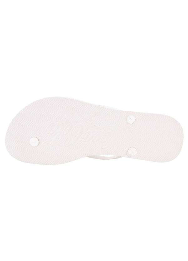 Coca Cola - Chinelo Feminino Coke Japan Style Coca Cola Cc3984 - Branco/Azul 5