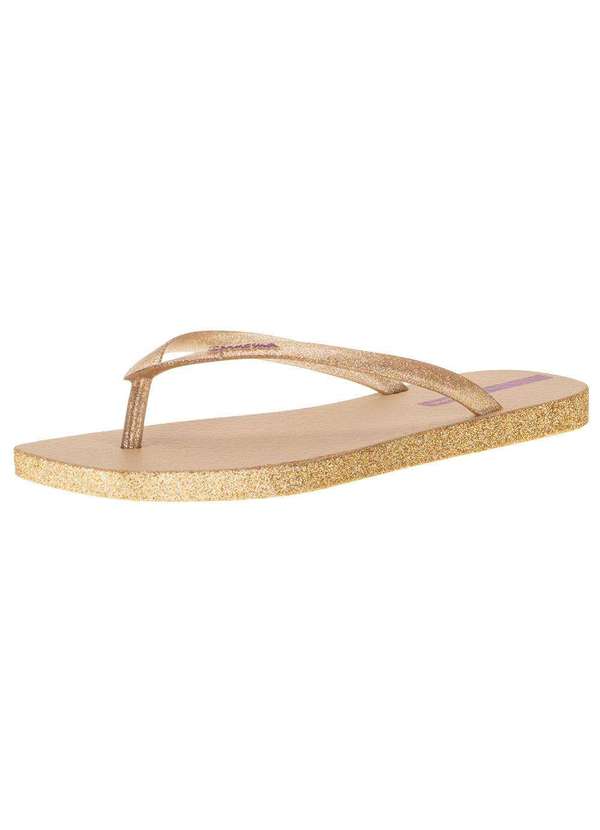 Ipanema - Chinelo Feminino Edge Maxi Glitter Ipanema - 27095 - Ouro 2