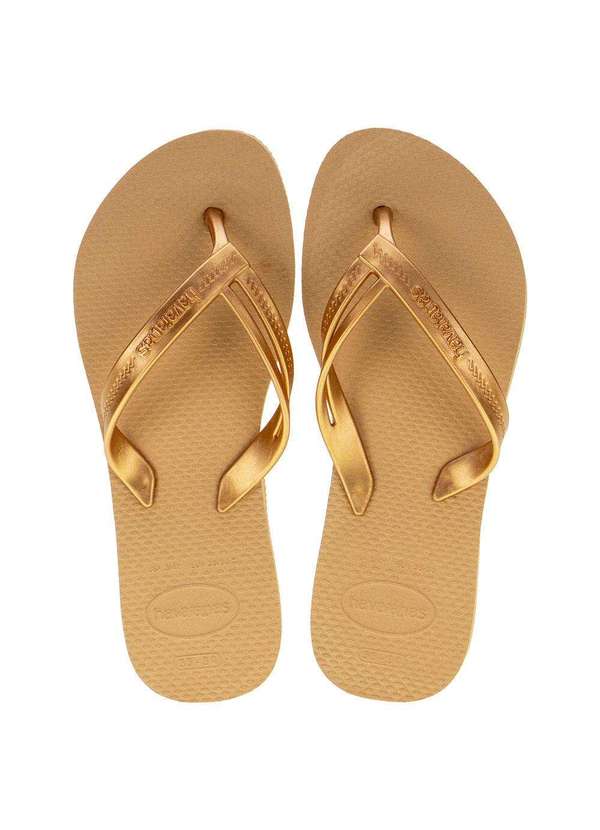 Havaianas - Chinelo Feminino Elegance Havaianas - 4148801 - Ouro