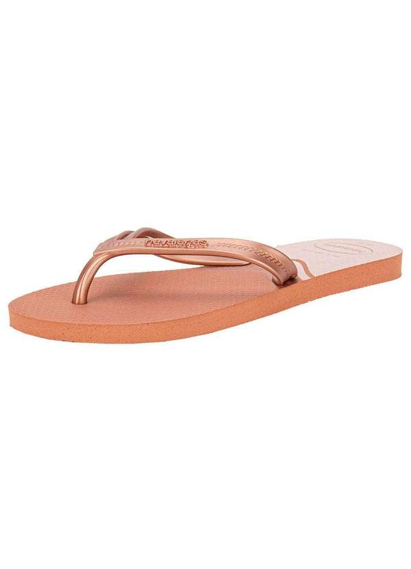Havaianas - Chinelo Feminino Elegance Print Havaianas - 4148804 - Salmão 2