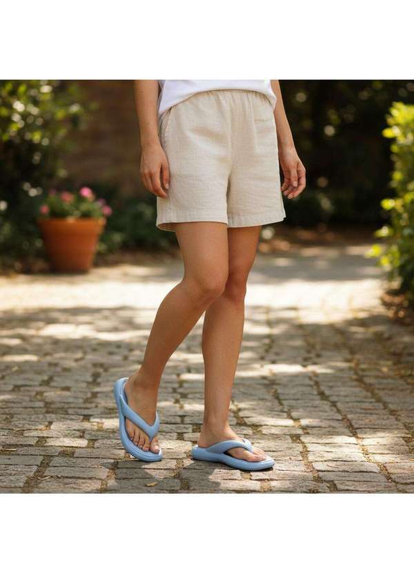 Piccadilly - Chinelo Feminino Marshmallow Piccadilly 248001 Azul 2