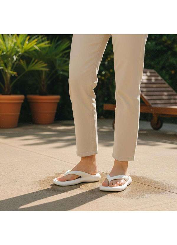 Piccadilly - Chinelo Feminino Marshmallow Piccadilly 248001 Marfim 2